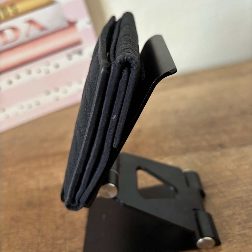 Dior Compact Wallet- Black Vintage Quilted - Picture 4 of 11